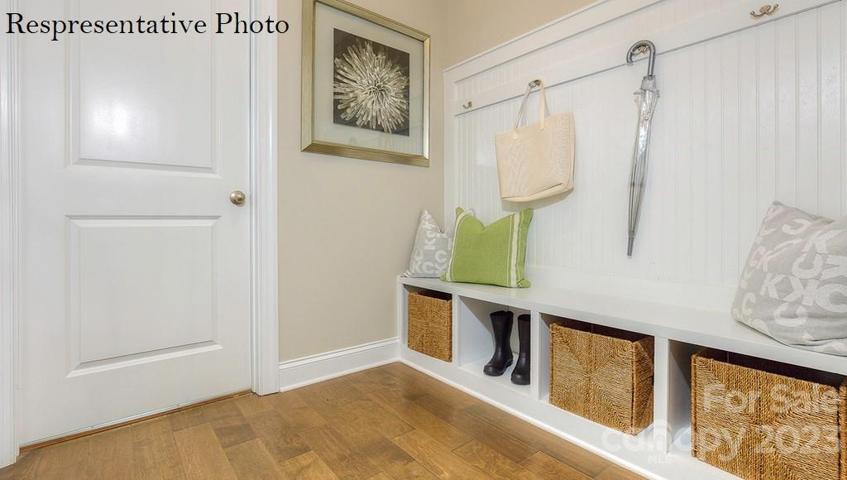 Drop Zone off Garage Entrance