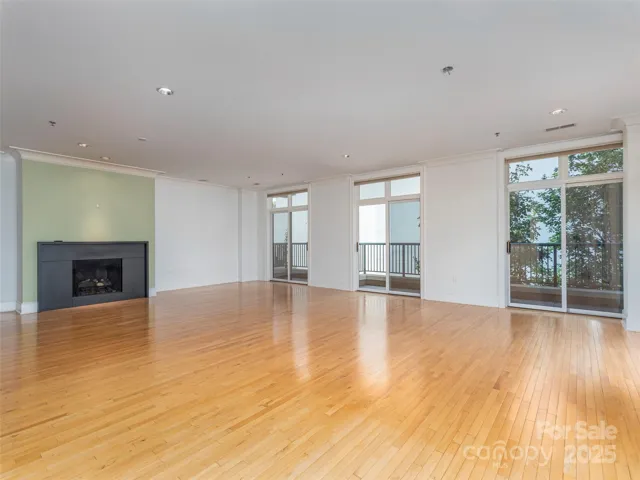 Living Room with Fireplace