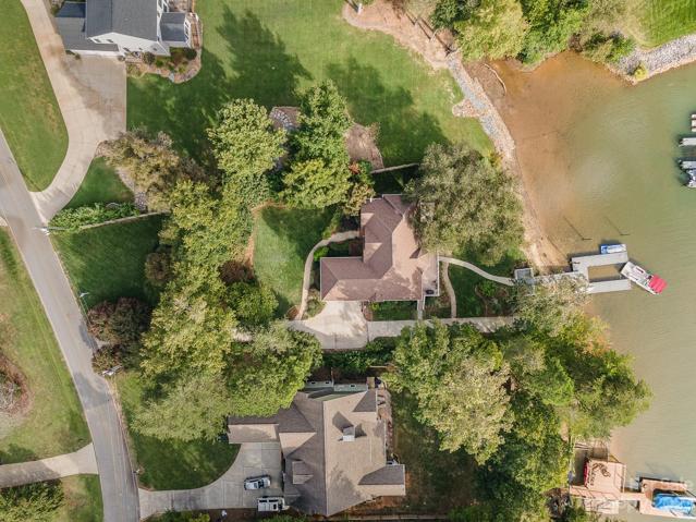 Cove-side Lake Norman living offers just enough privacy from the busy main channel!