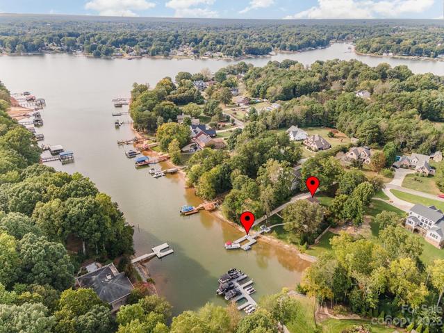 Cove-side Lake Norman living offers just enough privacy from the busy main channel!