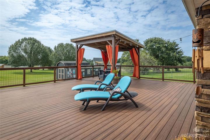 Outdoor Oasis Deck View