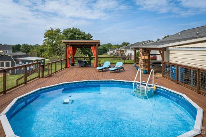 Above Group Pool Deck View