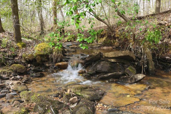 Small waterfall on property!