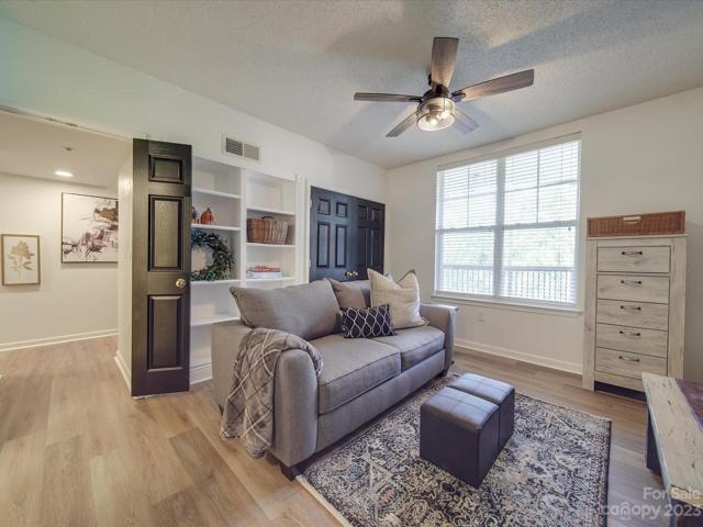 Den, half bath and Laundry