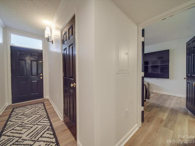 Entryway leading to den