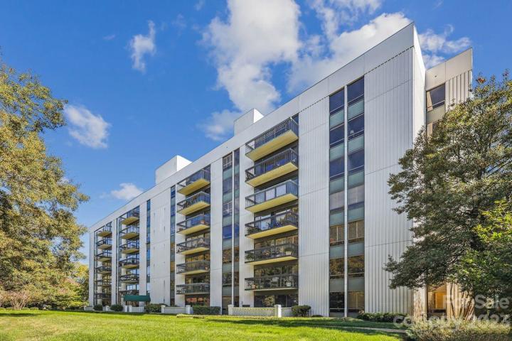 Rear view of building