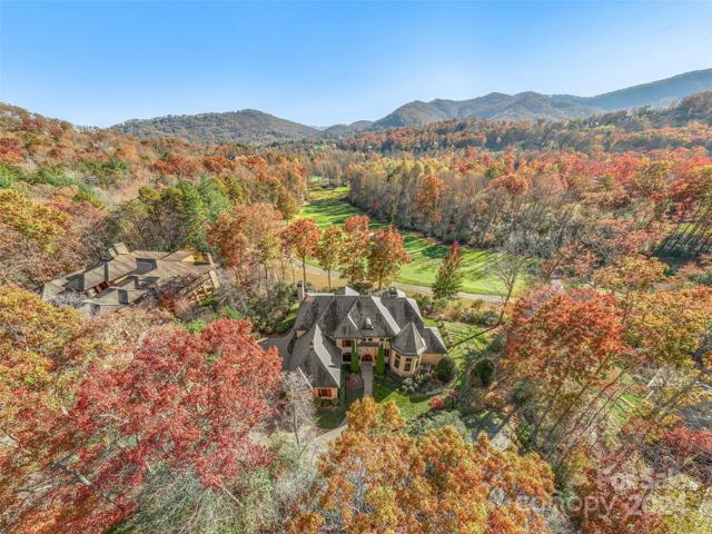 Looking south from national forest. Hole #12 , The Cliffs at Walnut Cove.
