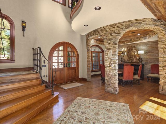 Foyer area, to dining room.