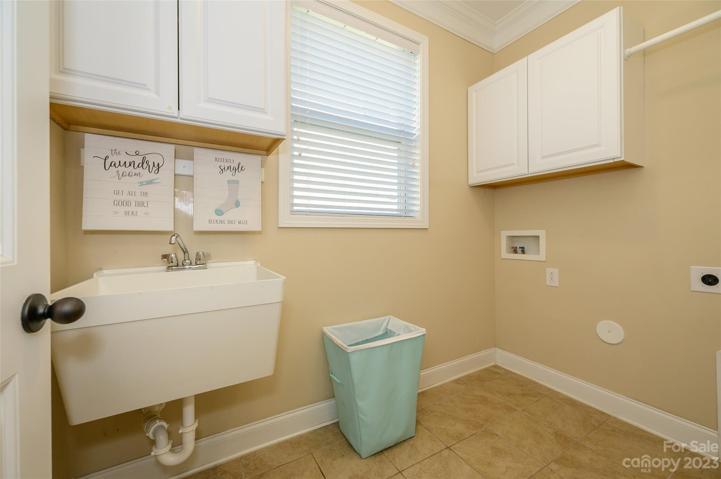 Main floor laundry