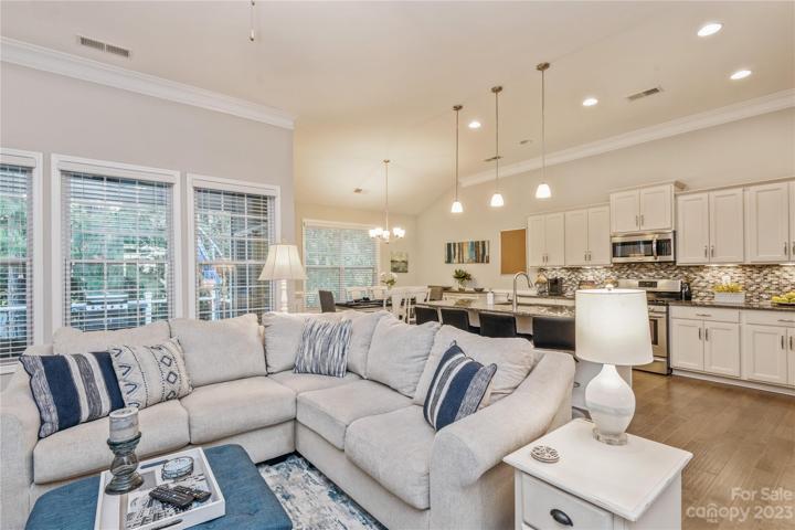 Living Room opens to Kitchen