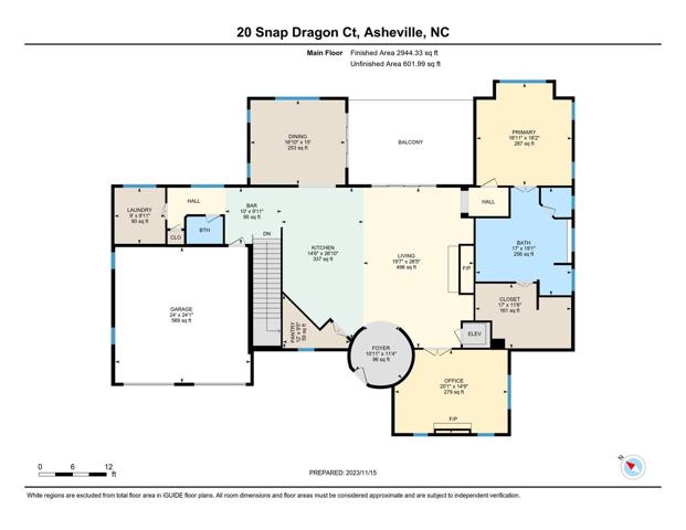 An overview of the Main Floor Plan that you just toured through photos