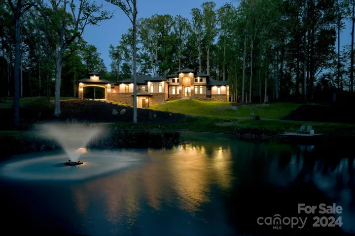Beautiful exterior lighting