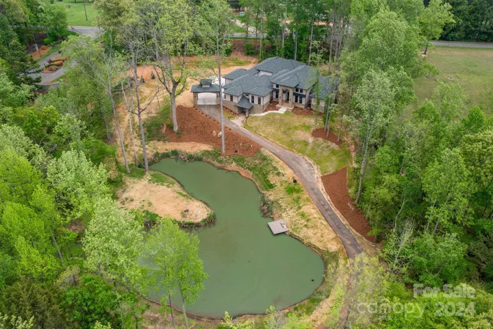 3.69 acres with spring-fed private pond
