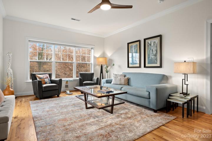 Most furnishings are available with this home for a turnkey, lock and go place in the middle of it all.