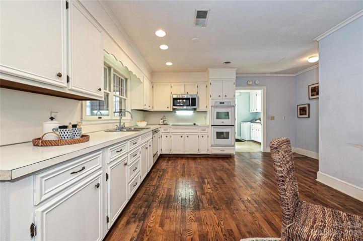 Kitchen into mud room