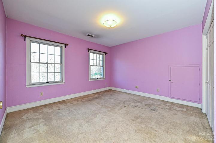 Bedroom with storage access