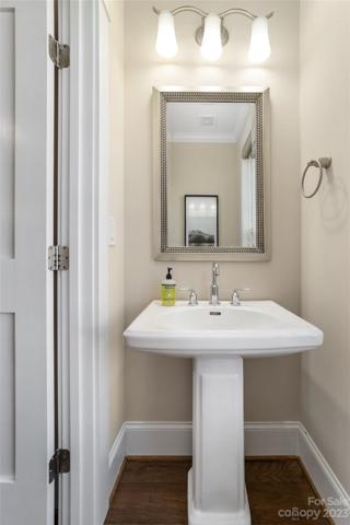 1st floor half bath