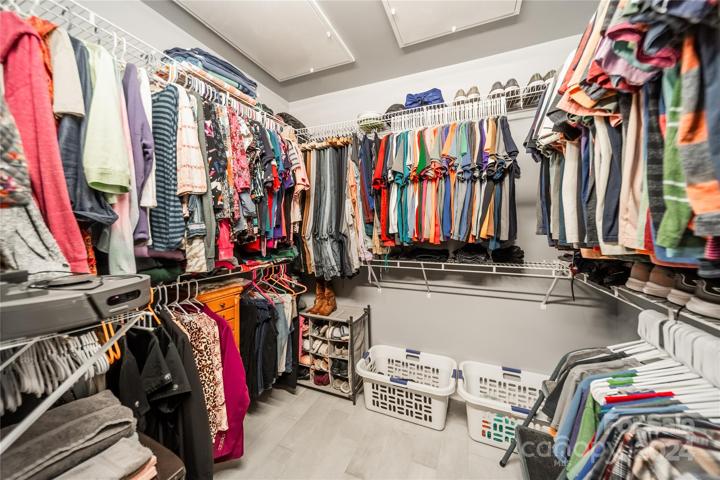 Enormous walk in closet