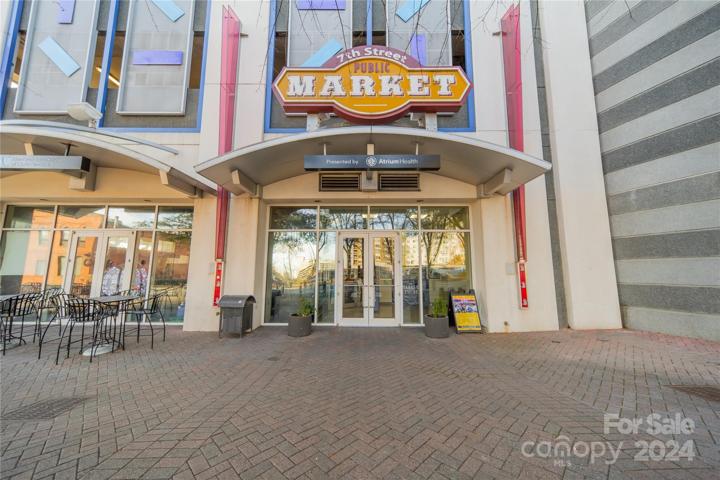7th Street market just a block away from your home.