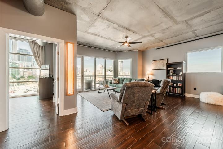 Tiled floors throughout the unit