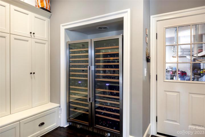 Wine Storage off Laundry Room