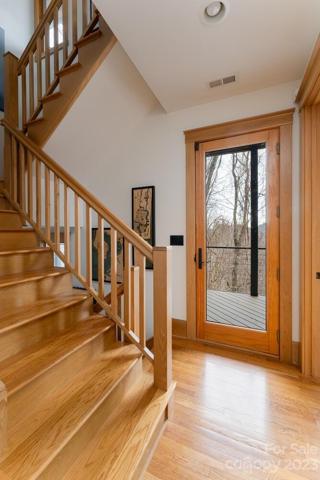 Wood Stairs to All Levels
