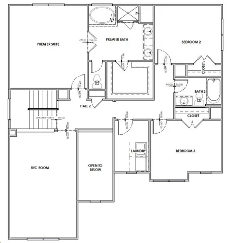 2nd Floor Floorplan