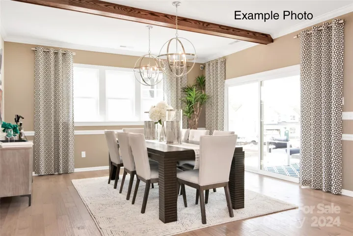 Example Photo - Dining Room *SUBJECT PROPERTY DOES NOT INCLUDE BEAMS*
