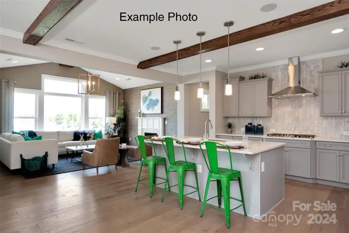 Example Photo - Kitchen/Family Room *SUBJECT PROPERTY DOES NOT INCLUDE BEAMS*