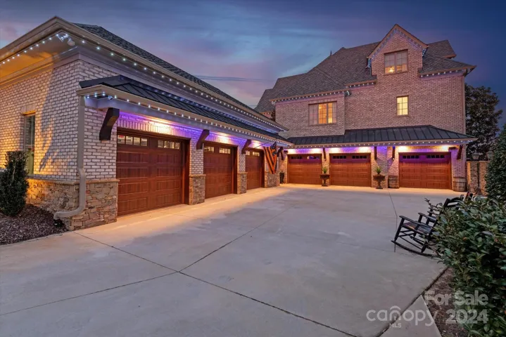 Garage and detached workshop
