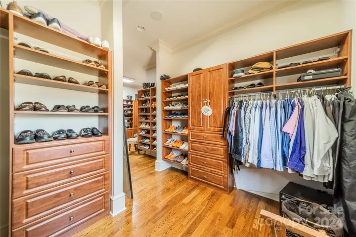 Primary custom closet