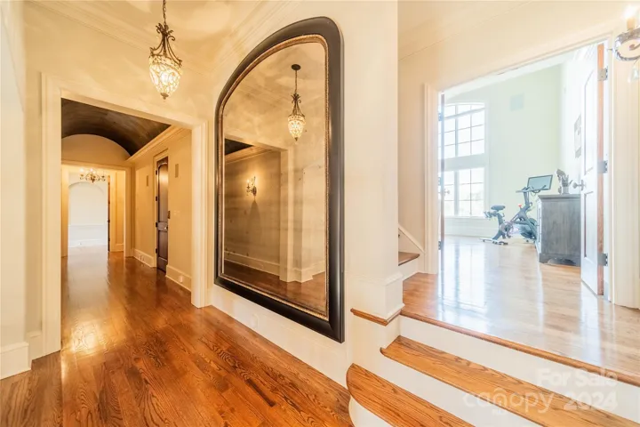Second floor hallway