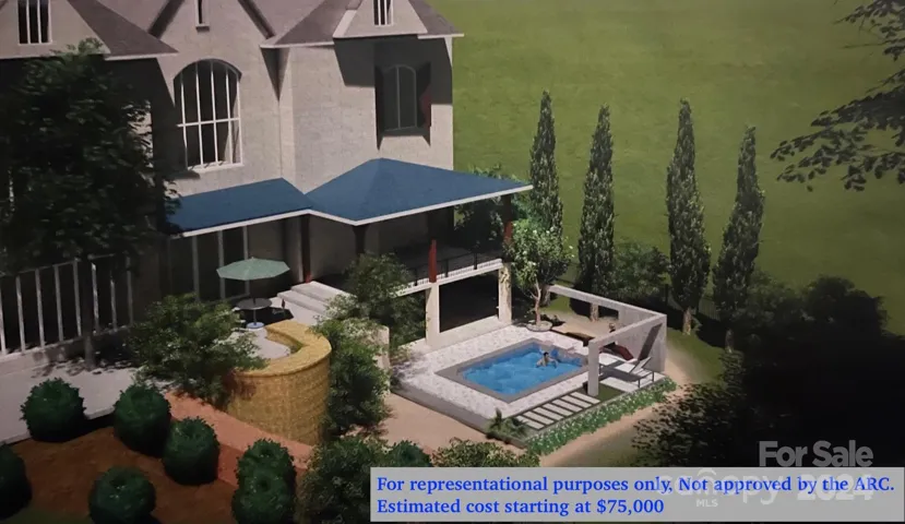 Proposed pool rendering
