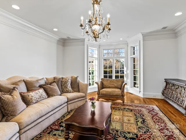 Main floor Formal Living, Bay window