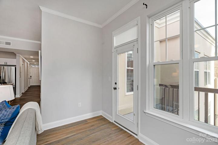 Door to private terrace