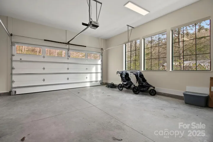 Two-car garage