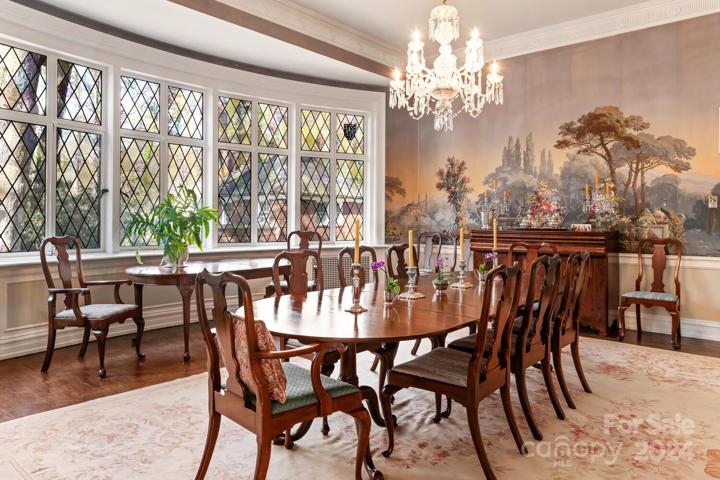 Dining Room with Zuber Wallpaper