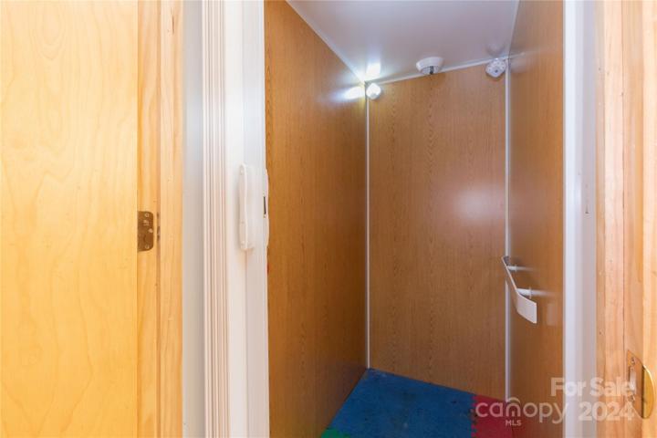 Interior of elevator