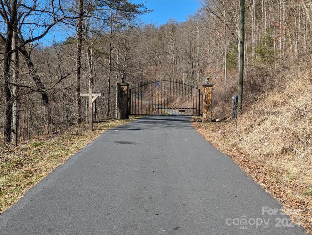Entrance Gate into Alarka Creek