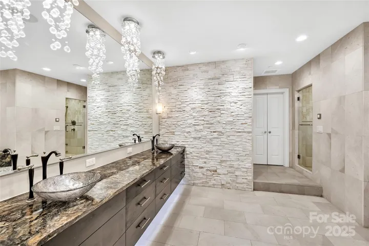 Primary spa bath