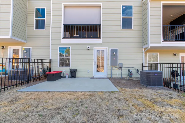 Large yard