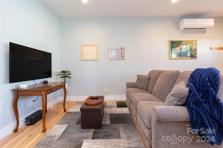 Living room in guess quarters in main house