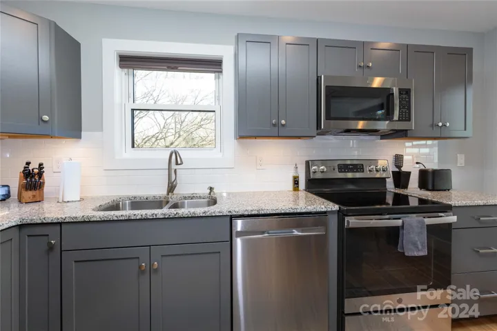 Kitchen in ADU unit