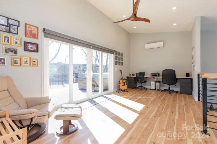 Loft bedroom/office  in main house