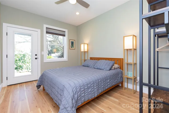 Bedroom in guess quarters in main house