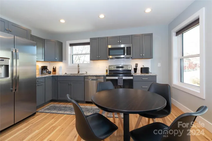 Dinning area and kitchen in ADU unit