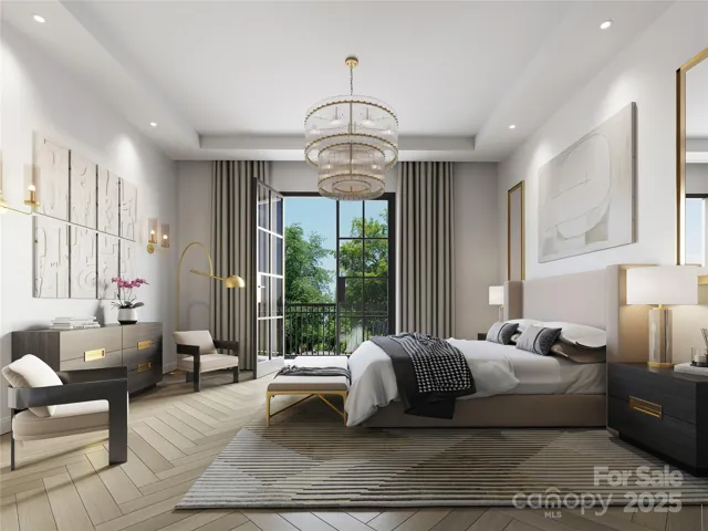 primary suite rendering 
