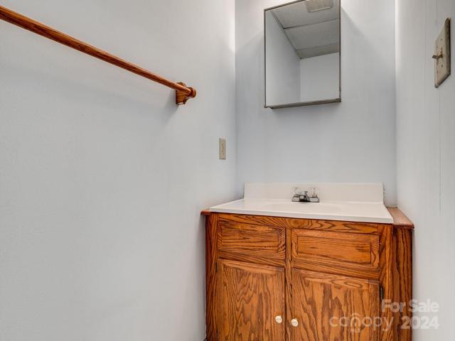 1/2 bath in basement