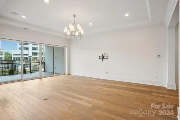 Large Living area from the pantry