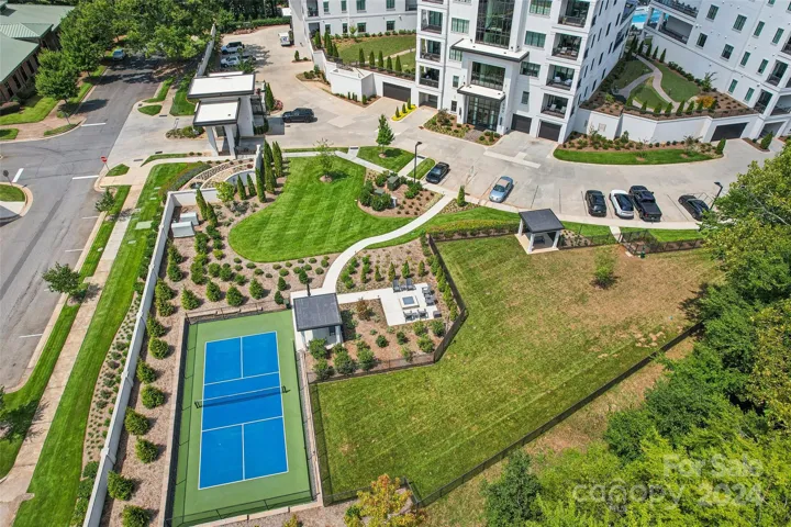 New amenities: pickleball court, firepit and dog park on ground level and putting green on pool level